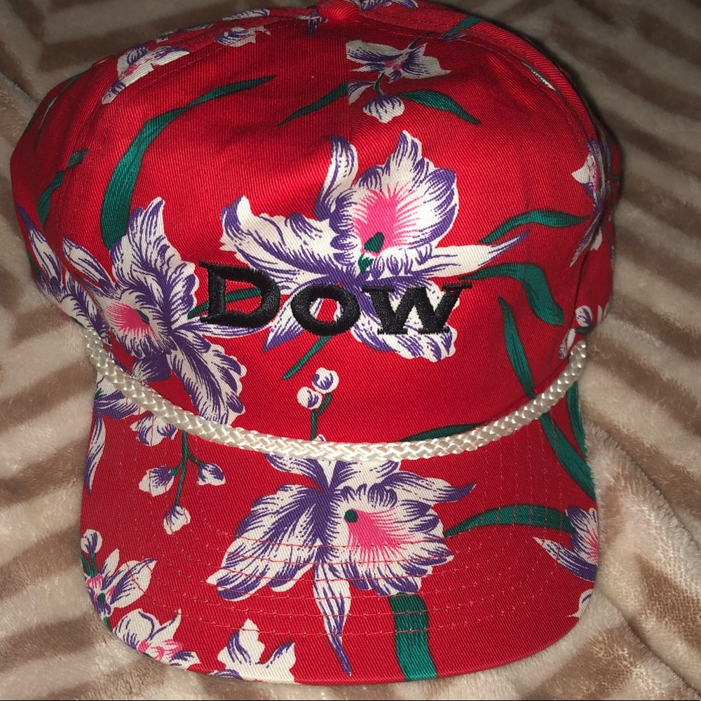VTG SAN SUN FLORAL TRUCKER HAWAIIAN HAT SNAPBACK
